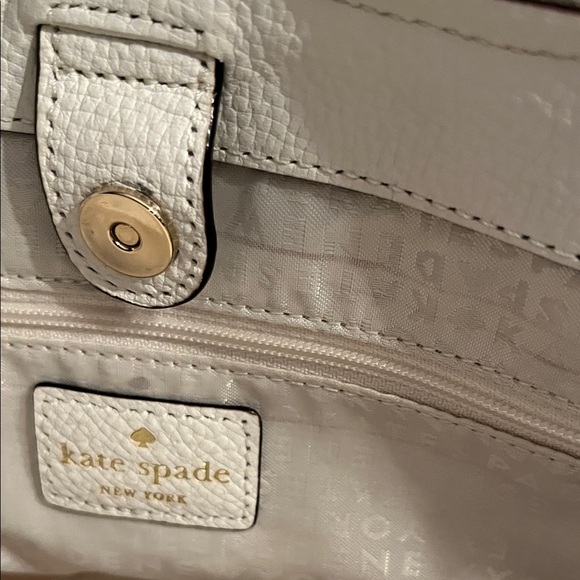 Kate Spade Light Beige Satchel cow leather - Picture 9 of 10